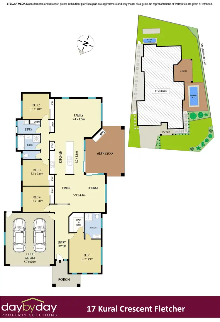 Floorplan of Homely house listing, 17 Kural Cres, Fletcher NSW 2287