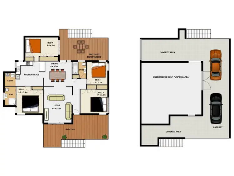 Floorplan of Homely house listing, 5 Lower James St, Goodna QLD 4300