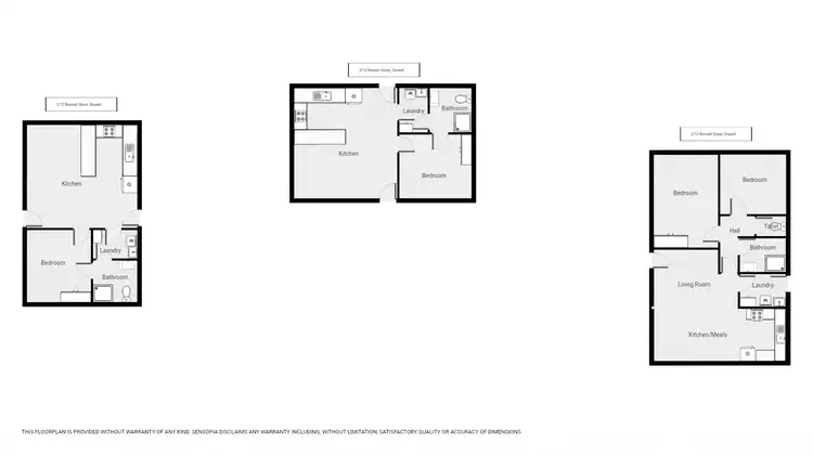 Floorplan of Homely house listing, Unit 1/12 Bennett St, Stawell VIC 3380