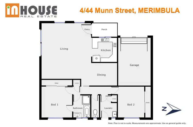 Floorplan of Homely unit listing, Unit 4/44 Munn St, Merimbula NSW 2548