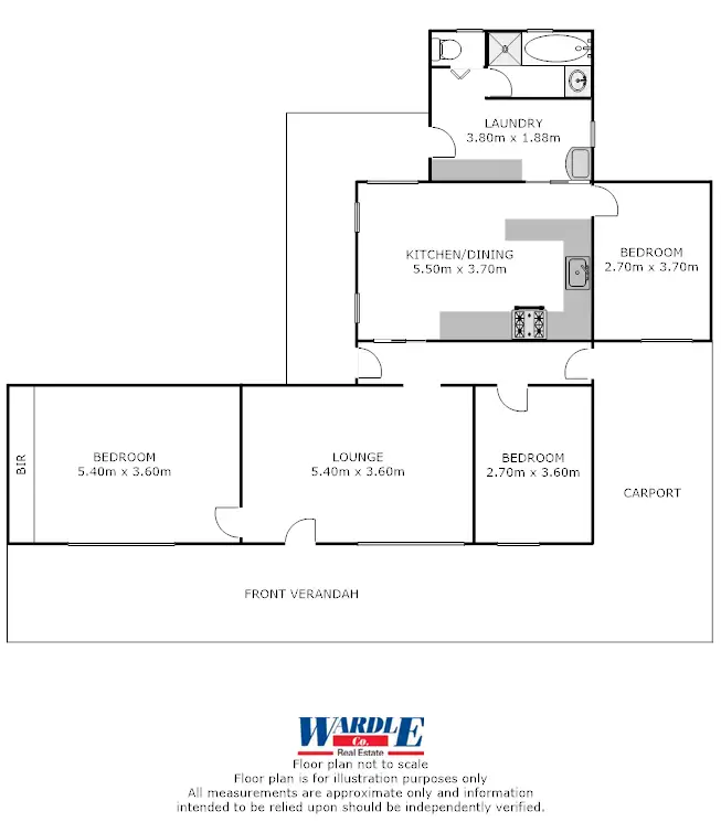 Floorplan of Homely house listing, 30 Gloucester Rd, Jamestown SA 5491