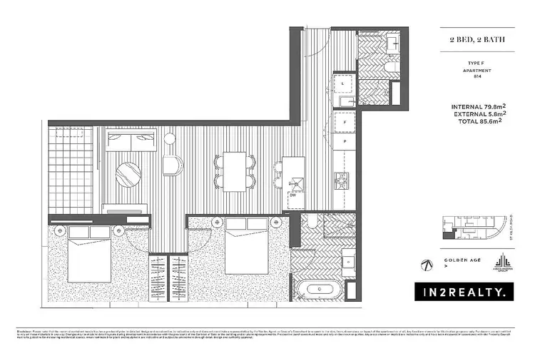 Floorplan of Homely apartment listing, Address available on request