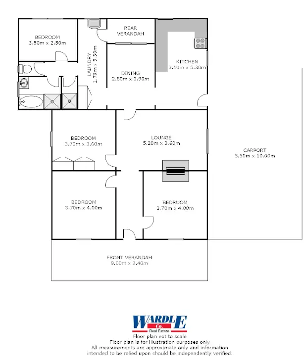 Floorplan of Homely house listing, 14 Forgan St, Crystal Brook SA 5523
