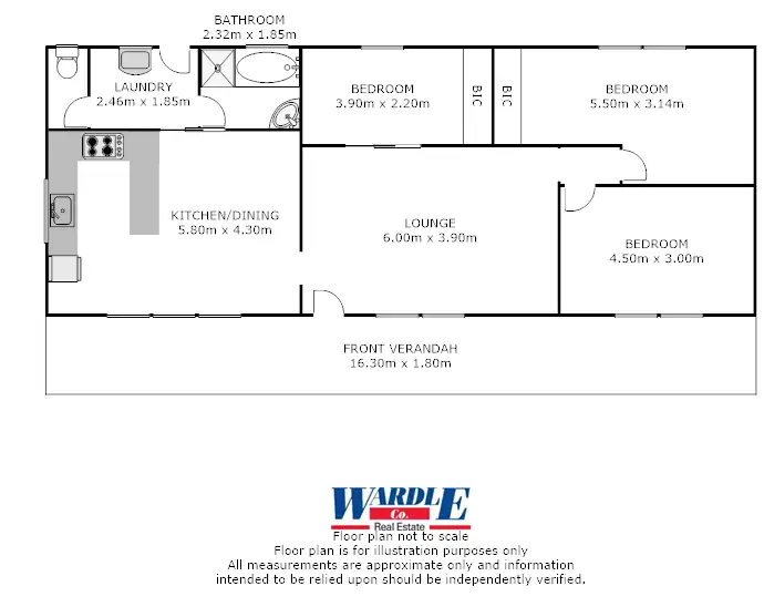Floorplan of Homely house listing, 18 Gloucester Rd, Jamestown SA 5491
