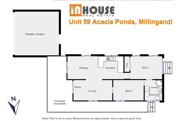 Floorplan of Homely villa listing, Unit 59/3197 Princes Hwy, Millingandi NSW 2549