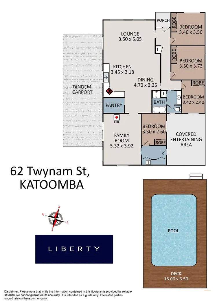 Floorplan of Homely house listing, 62 Twynam St, Katoomba NSW 2780