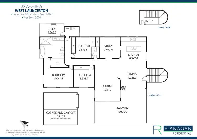 Floorplan of Homely house listing, 32 Granville St, West Launceston TAS 7250