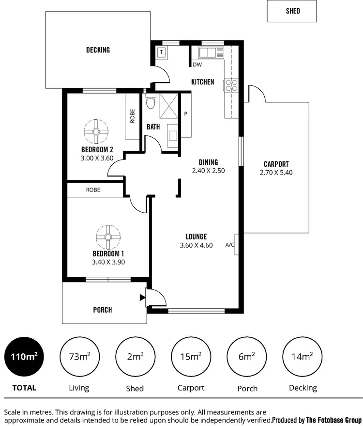 Floorplan of Homely unit listing, Unit 11/88 Tusmore Ave, Tusmore SA 5065