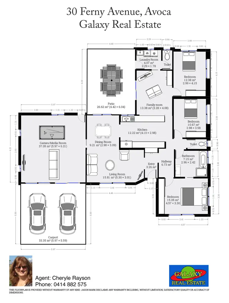 Floorplan of Homely house listing, 20 Ferny Ave, Avoca QLD 4670