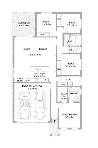 Floorplan of Homely house listing, 62 Calm Crescent, Springfield Lakes QLD 4300