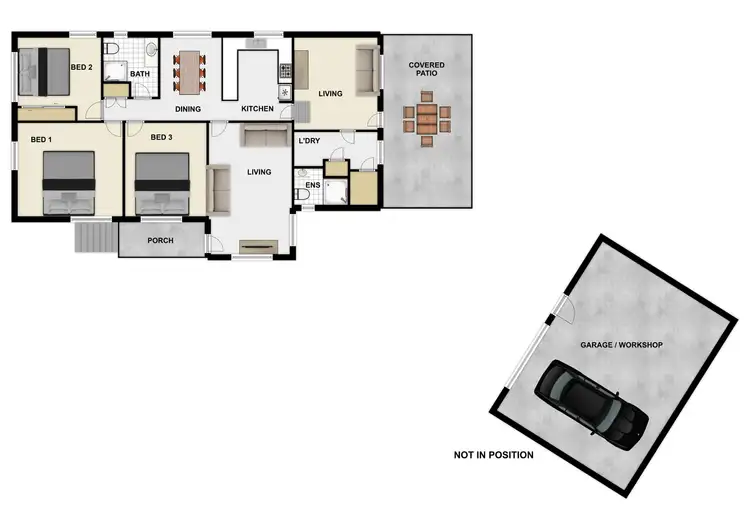 Floorplan of Homely house listing, 12 Willow St, Inala QLD 4077