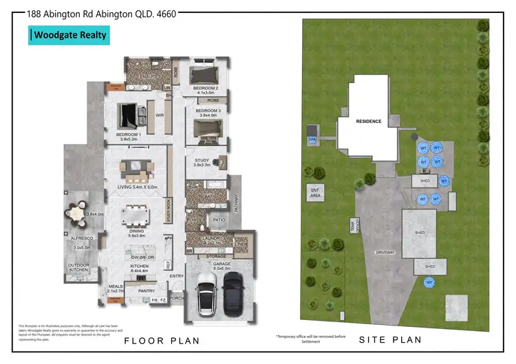 Floorplan of Homely rural property listing, 188 Abington Rd, Abington QLD 4660