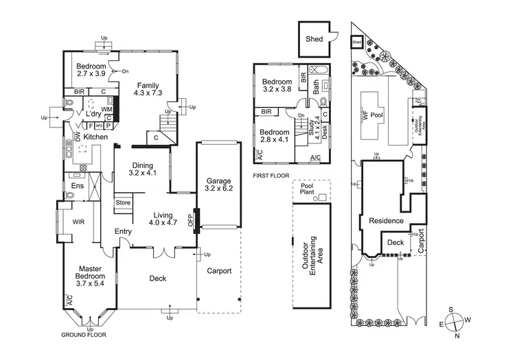 Floorplan of Homely house listing, 10 Beenak Ave, Brighton East VIC 3187