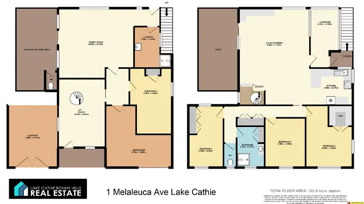 Floorplan of Homely house listing, 1 Melaleuca Ave, Lake Cathie NSW 2445