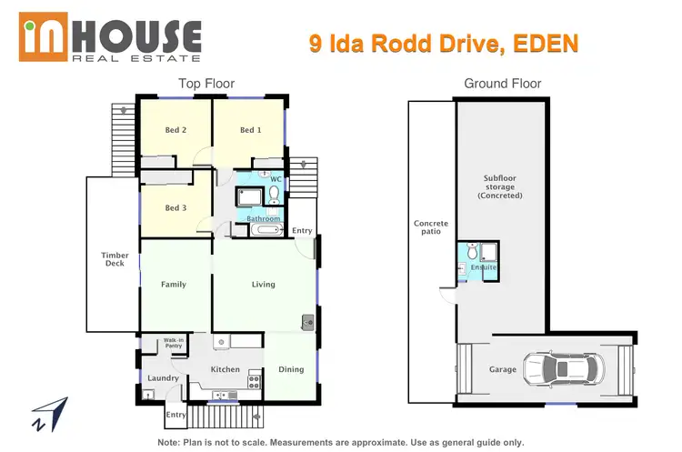 Floorplan of Homely house listing, 9 Ida Rodd Dr, Eden NSW 2551
