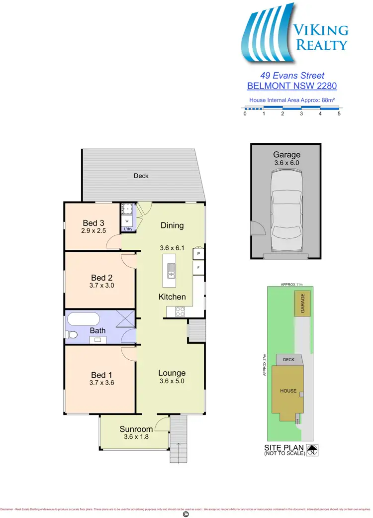 Floorplan of Homely house listing, 49 Evans St, Belmont NSW 2280