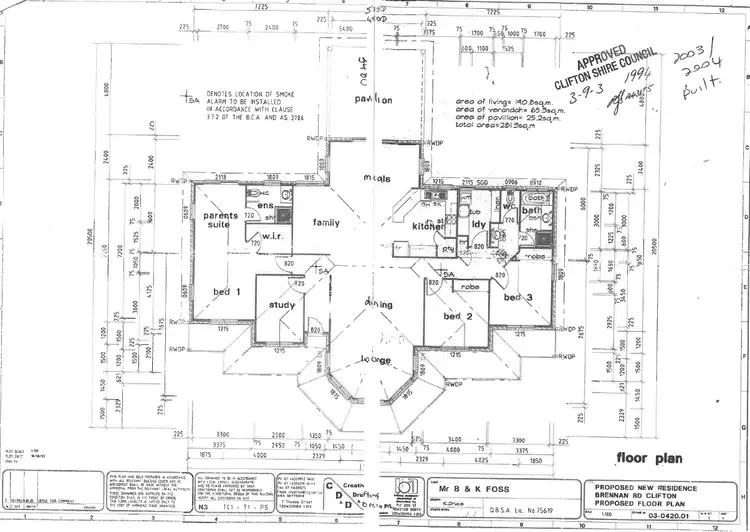 Floorplan of Homely rural property listing, 50 Brennan Rd, Ryeford QLD 4361