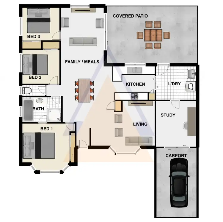 Floorplan of Homely house listing, 22 Cherrytree Pl, Waterford West QLD 4133