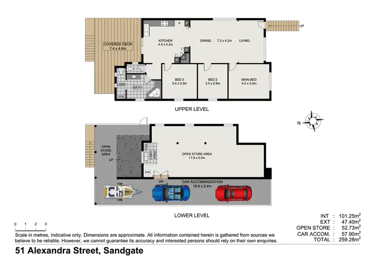 Floorplan of Homely house listing, 51 Alexandra St, Sandgate QLD 4017