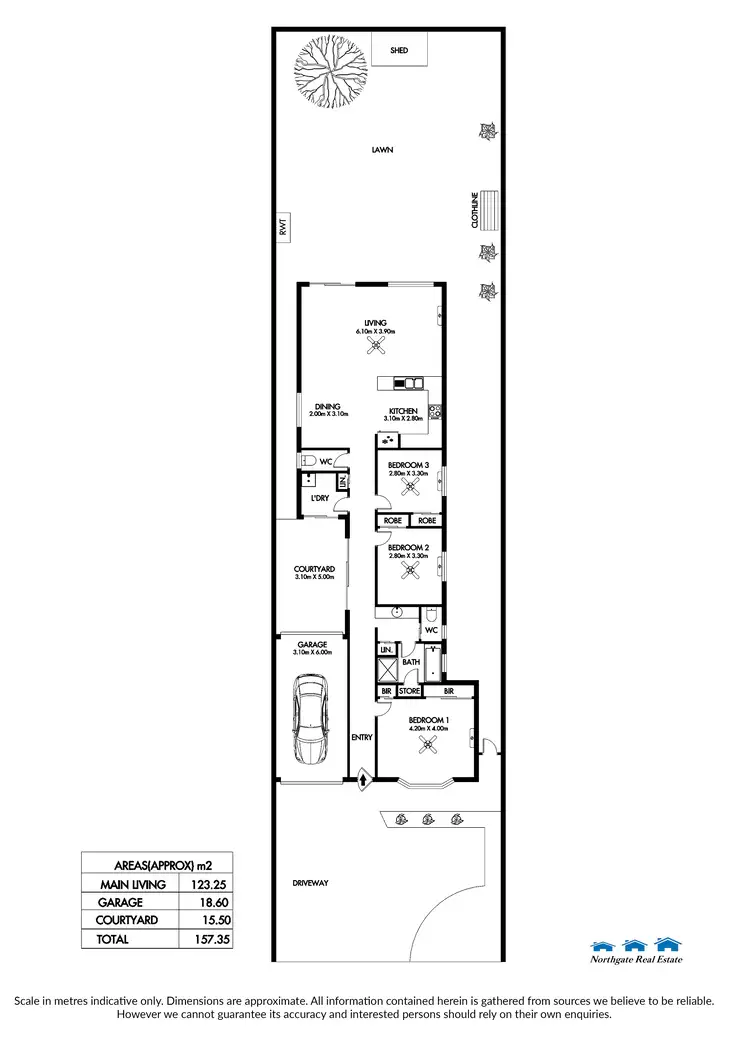 Floorplan of Homely house listing, 402A Diagonal Rd, Sturt SA 5047