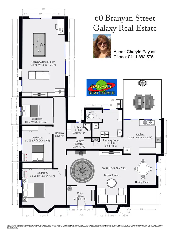 Floorplan of Homely house listing, 60 Branyan St, Svensson Heights QLD 4670