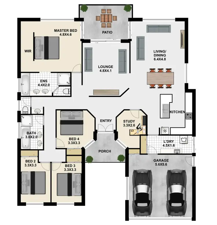Floorplan of Homely house listing, 10 Gladys Street, Doolandella QLD 4077