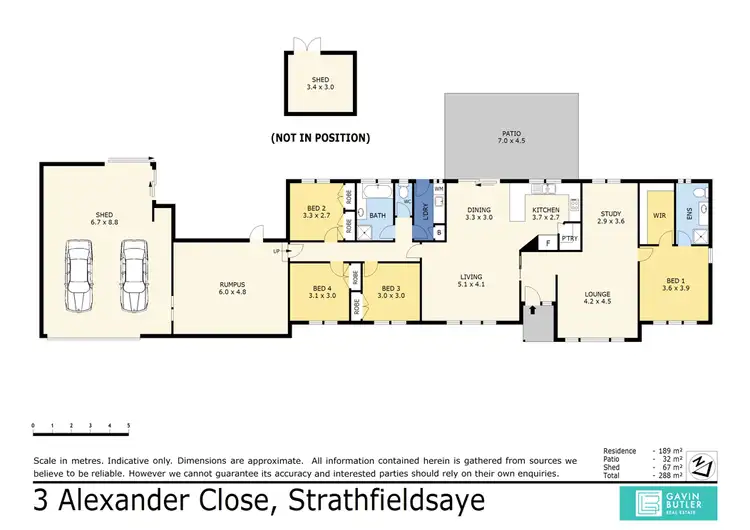 Floorplan of Homely house listing, 3 Alexander Cl, Strathfieldsaye VIC 3551