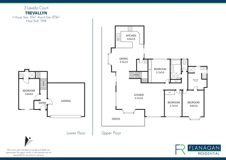 Floorplan of Homely house listing, 3 Levella Ct, Trevallyn TAS 7250