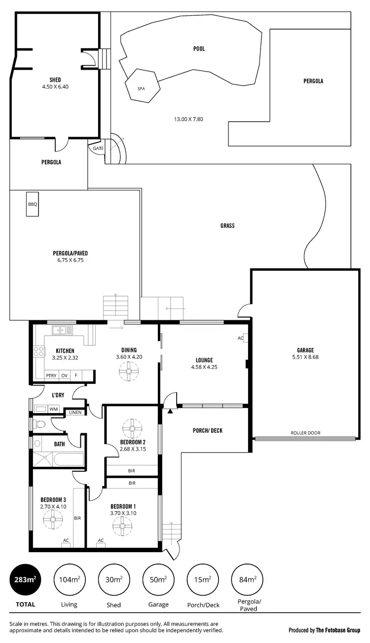 Floorplan of Homely house listing, 2 Wendy Ave, Valley View SA 5093