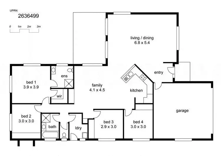 Floorplan of Homely house listing, 25 Elphinstone Drive, Kirwan QLD 4817