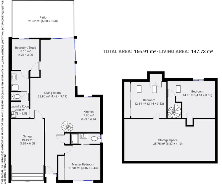 Floorplan of Homely townhouse listing, Unit 3/62 Dewsbury St, Middle Park QLD 4074
