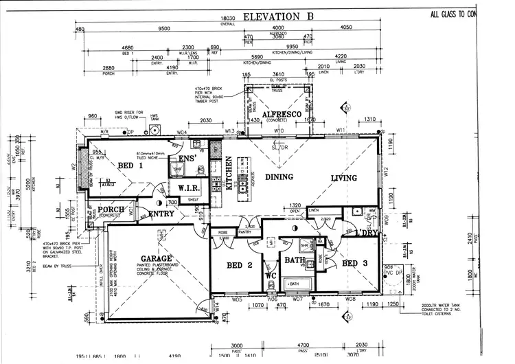 Floorplan of Homely house listing, 8 Flaxlily Ct, Bairnsdale VIC 3875