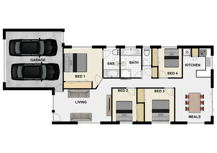 Floorplan of Homely house listing, 24 Spurway St, Heritage Park QLD 4118