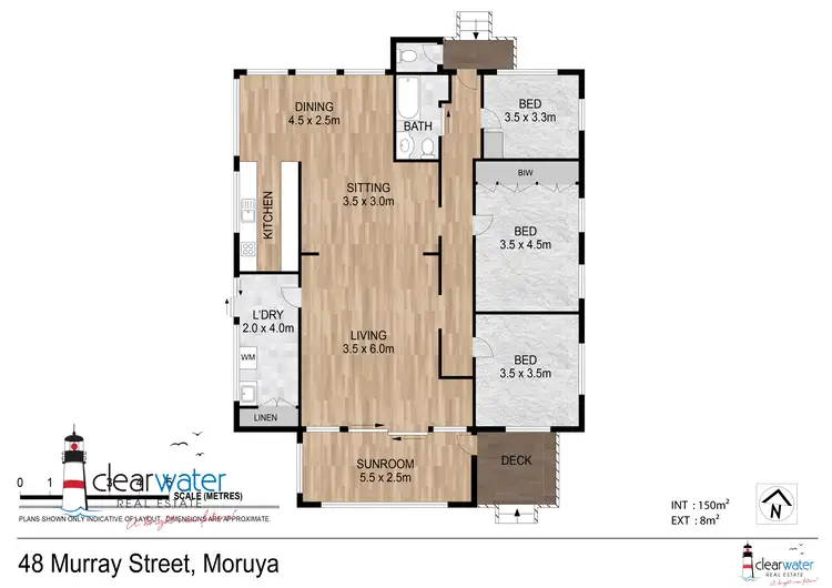Floorplan of Homely house listing, 48 Murray St, Moruya NSW 2537