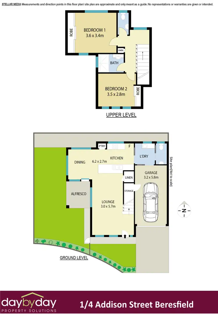 Floorplan of Homely house listing, Unit 1/4 Addison St, Beresfield NSW 2322