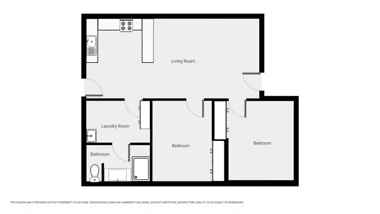 Floorplan of Homely unit listing, Unit 5/11 Franklin St, Stawell VIC 3380