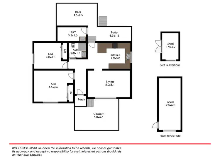 Floorplan of Homely house listing, 42 Quakers Rd, Marayong NSW 2148