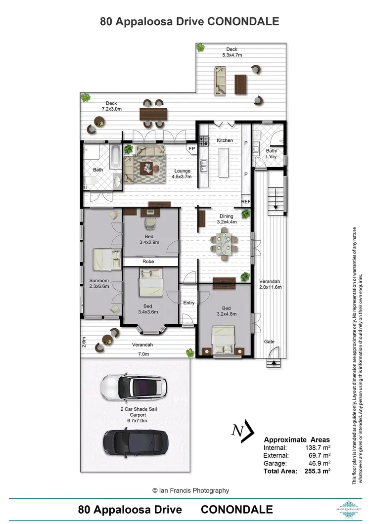 Floorplan of Homely house listing, 80 Appaloosa Dr, Conondale QLD 4552