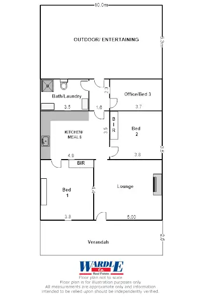 Floorplan of Homely house listing, 2 William St, Laura SA 5480