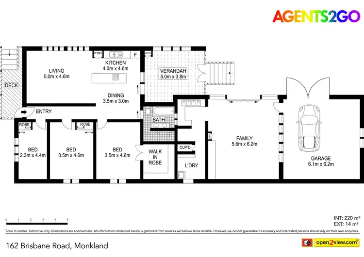 Floorplan of Homely house listing, 162 Brisbane Rd, Monkland QLD 4570
