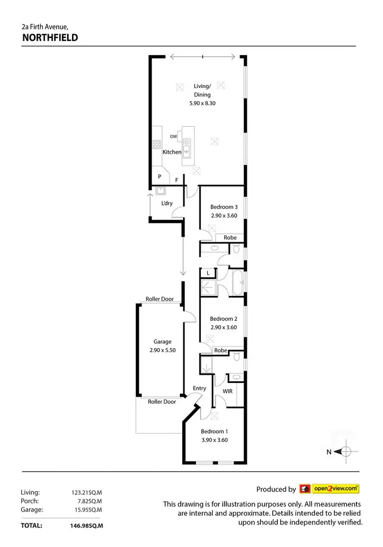 Floorplan of Homely house listing, 2A Firth Ave, Northfield SA 5085