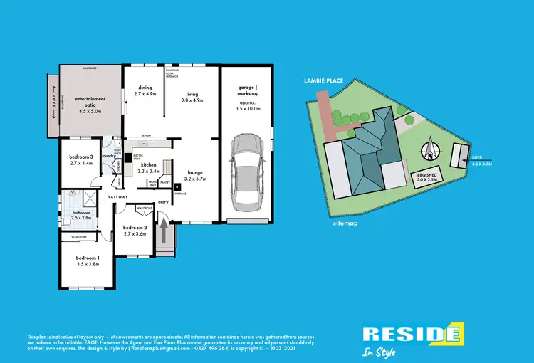 Floorplan of Homely house listing, 5 Lambie Pl, Ruse NSW 2560