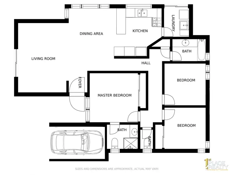 Floorplan of Homely house listing, 66 Beryl St, Balcatta WA 6021