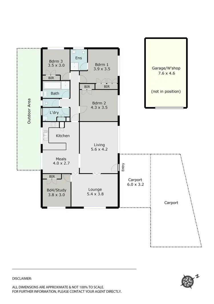 Floorplan of Homely house listing, 72 Longley St, Alfredton VIC 3350