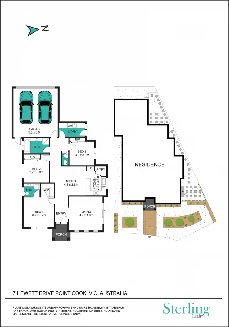 Floorplan of Homely house listing, 7 Hewett Drive, Point Cook VIC 3030