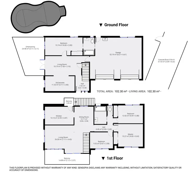 Floorplan of Homely house listing, 5 Mundoo St, Jindalee QLD 4074