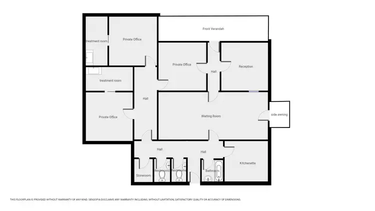 Floorplan of Homely house listing, 34 Sloane St, Stawell VIC 3380