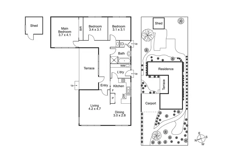 Floorplan of Homely house listing, 36 Coreen Ave, Beaumaris VIC 3193