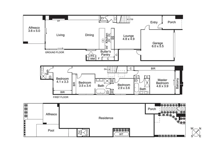 Floorplan of Homely house listing, 1B Chapman St, Brighton East VIC 3187