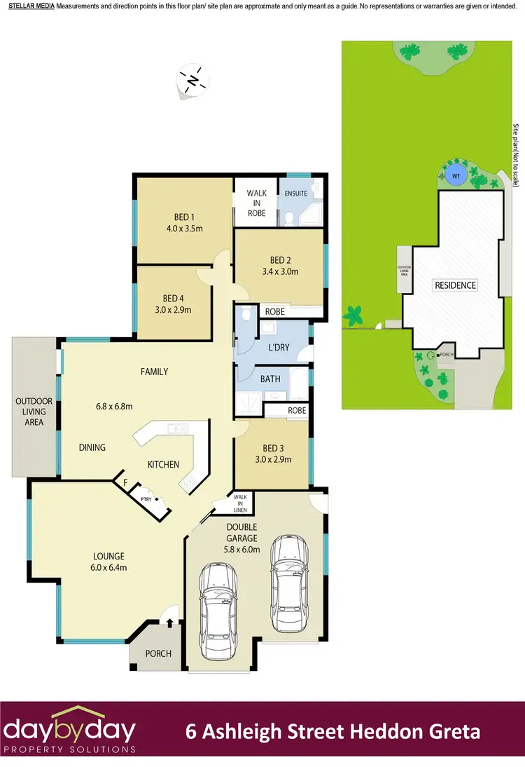 Floorplan of Homely house listing, 6 Ashleigh St, Heddon Greta NSW 2321
